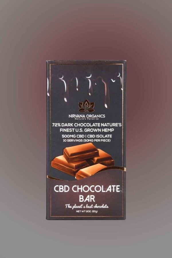 CBD Recovery Bar Dark Chocolate